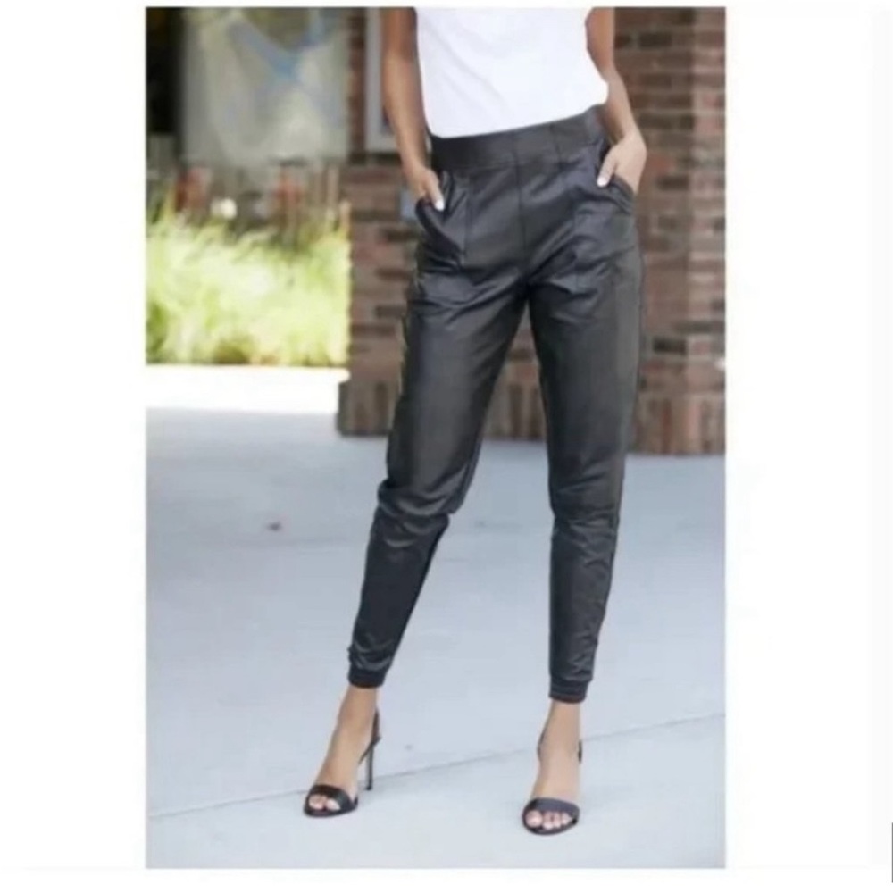 Women’s Spanx Leather Jogger NWT